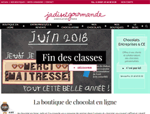 Tablet Screenshot of jadisetgourmande.fr